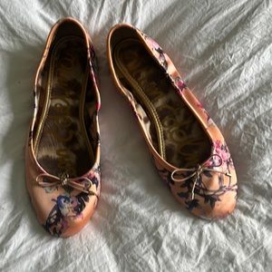 Sam Edelman floral flats